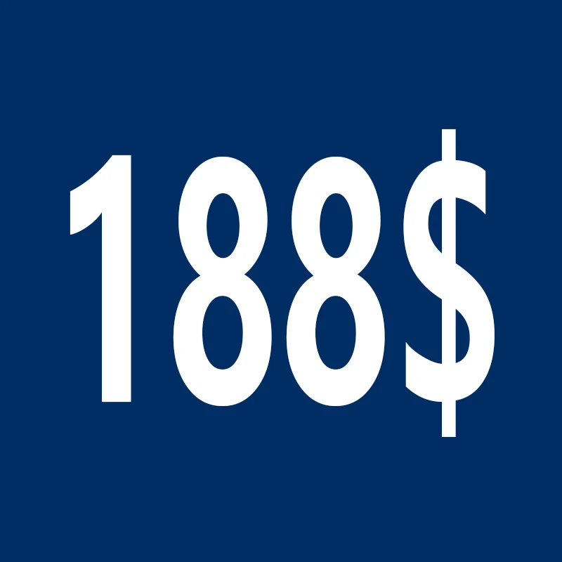 

Дополнительная плата в размере 188$ — заказы, оформленные без разрешения, не будут отправлены.