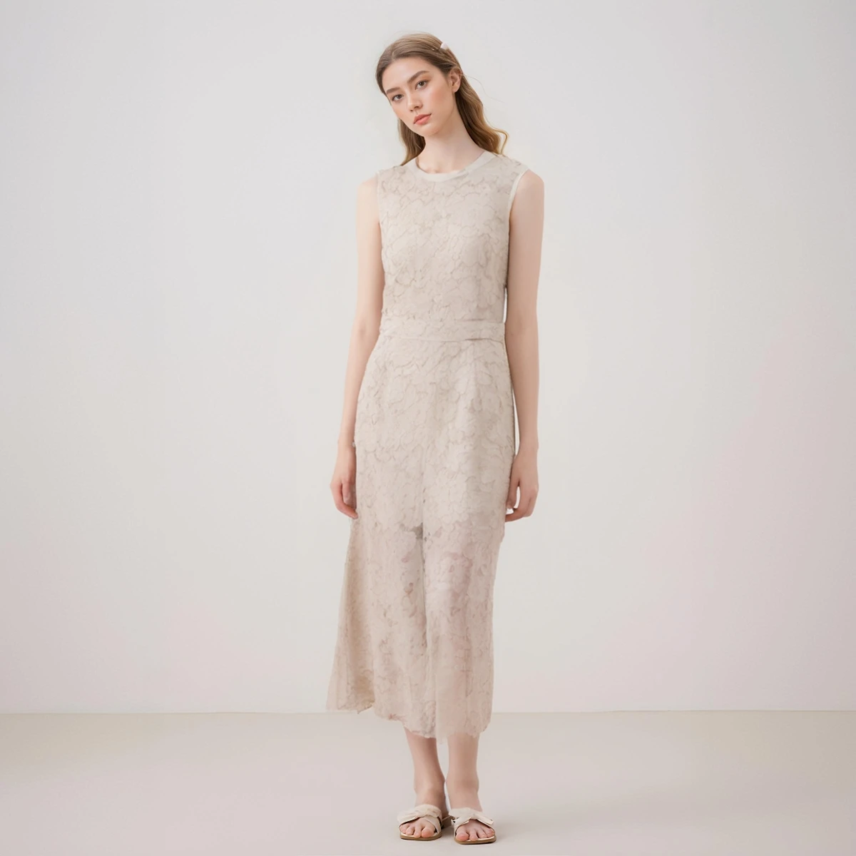 

Брюки-комбинезон AnnaKro белого и синего цвета с вырезами, повседневные, с завышенной талией, из триацетатного волокна, для женщин