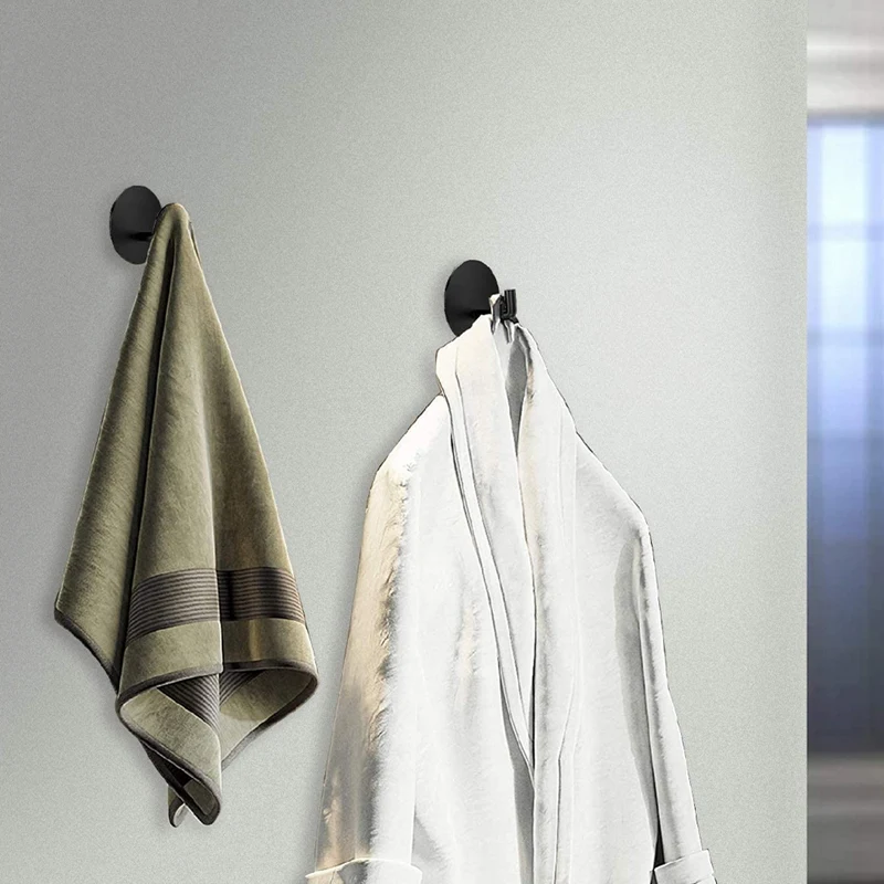 접착 후크 욕실 후크, 벽 로브 후크, 스테인레스 스틸 타월, 방수 후크, 코트, 수건, 욕실용