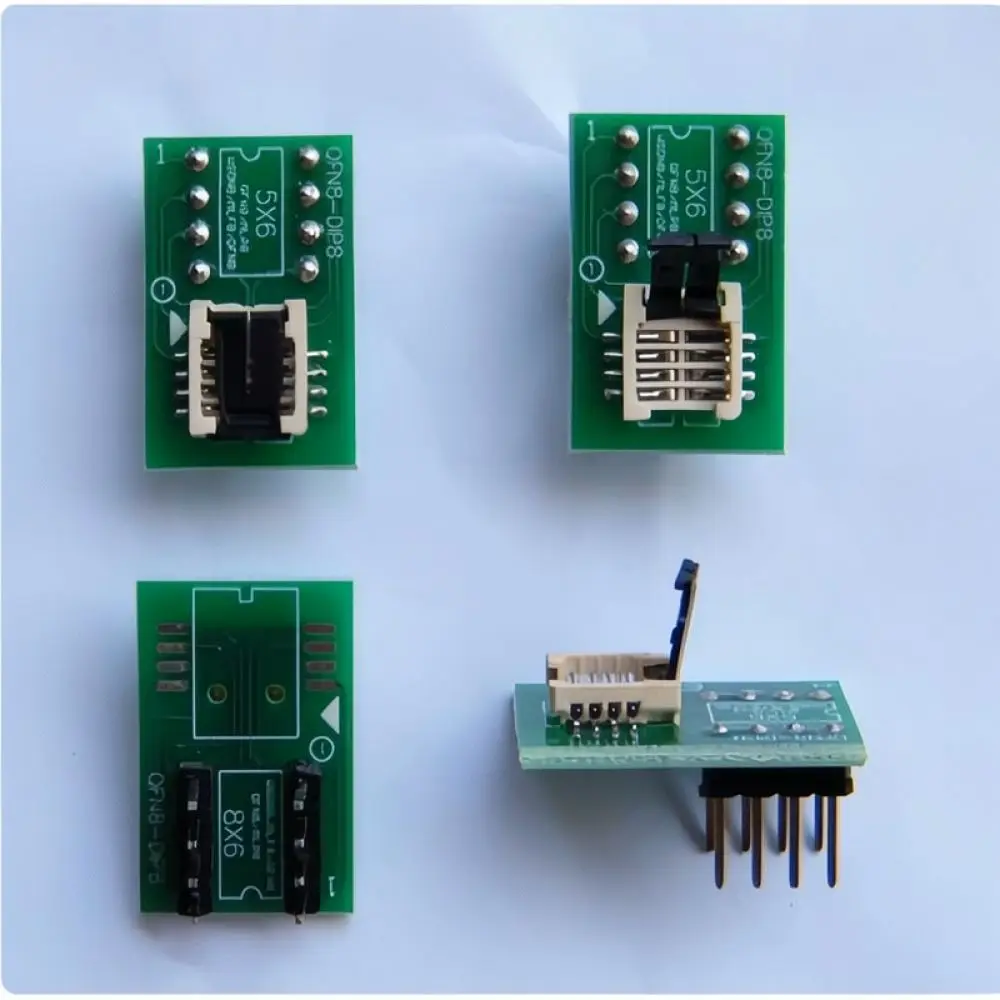 For For ANASWEENEY WSON8 Test Socket DFN8 QFN8 Adapter 1.27mm Pitch 6x8mm 5x6mm Electronic Component Programming Reader