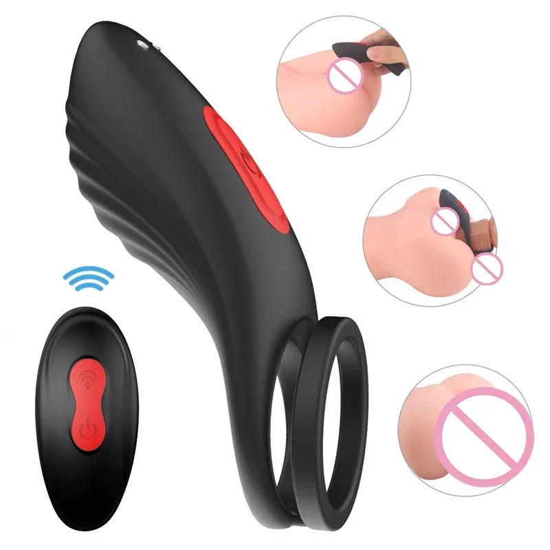 Big Dildo อวัยวะเพศชายแหวน Clitoris Stimulator ลูกสูบ Masturbation อวัยวะเพศชายแหวนยักษ์ Mens Sex Masturbator เล่นของเล่นเร้าอารมณ์ของเล่น