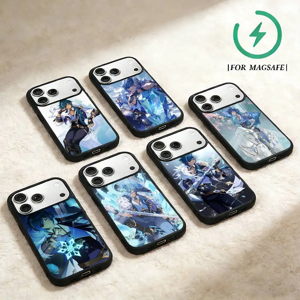 

Kaeya A-Alberich Phone Case For iPhone 17,16,15,14,13,12,Plus,Pro,Max For Magsafe Magnetic Wireless Charge