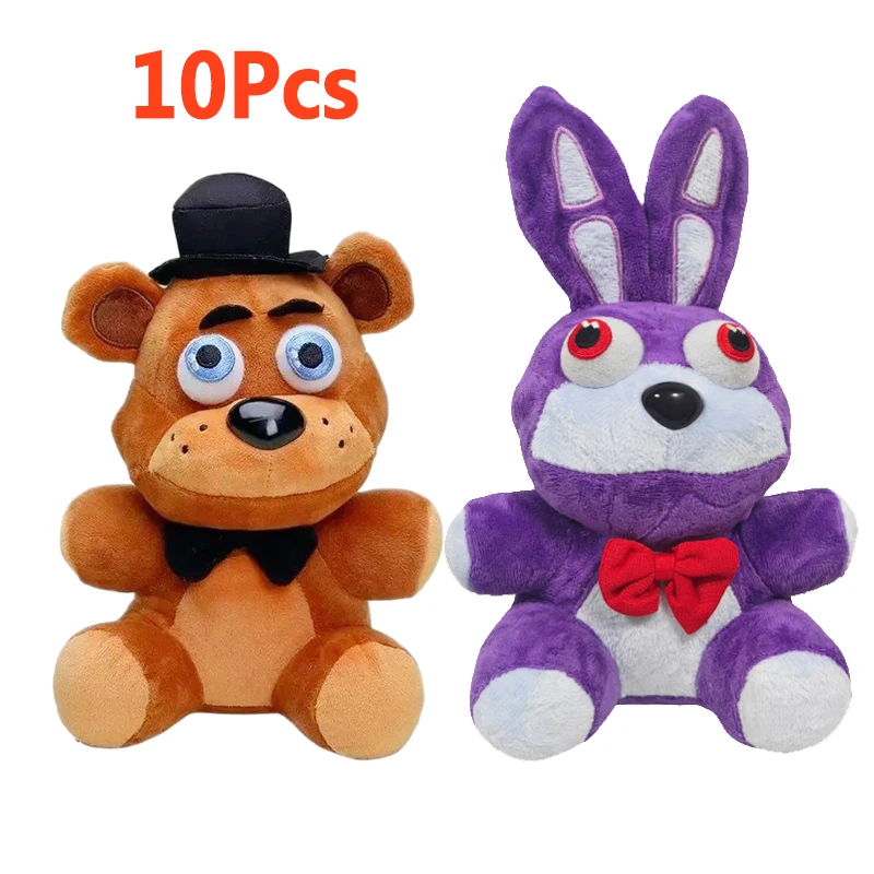 Five Night At Freddy Fnaf Cute Plush Toys Game Doll Bonnie Bear Foxy Cartoon Stuffed Dolls Freddy Toys