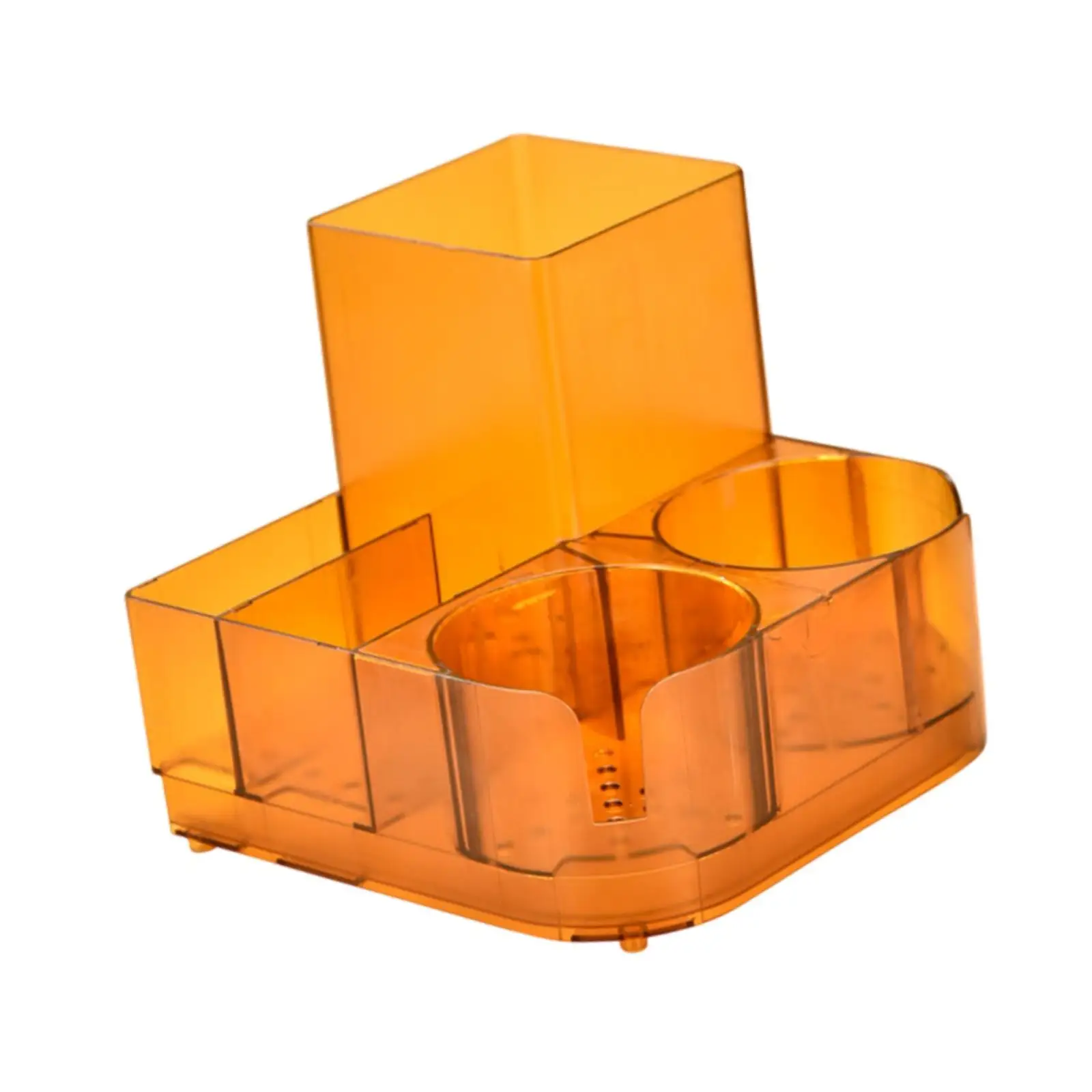 Countertop Organizer with Drain Tray Space Saving Coffee Tea Bags Dispenser for Worktop Kitchen Pantry Home Use Milk Tea Store