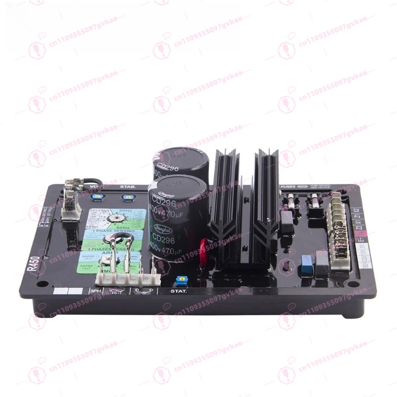AVR R450 Automatic Voltage Regulator AVR Generator Brushless Three-Phase Stabilizer Voltage Regulating Board Power Supply