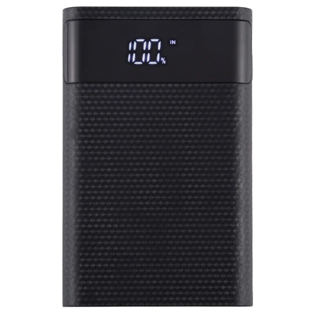 

Portable Case for 18650 Power Bank LED Indicator Durable Lightweight Travel Phone Accessory Rechargeable