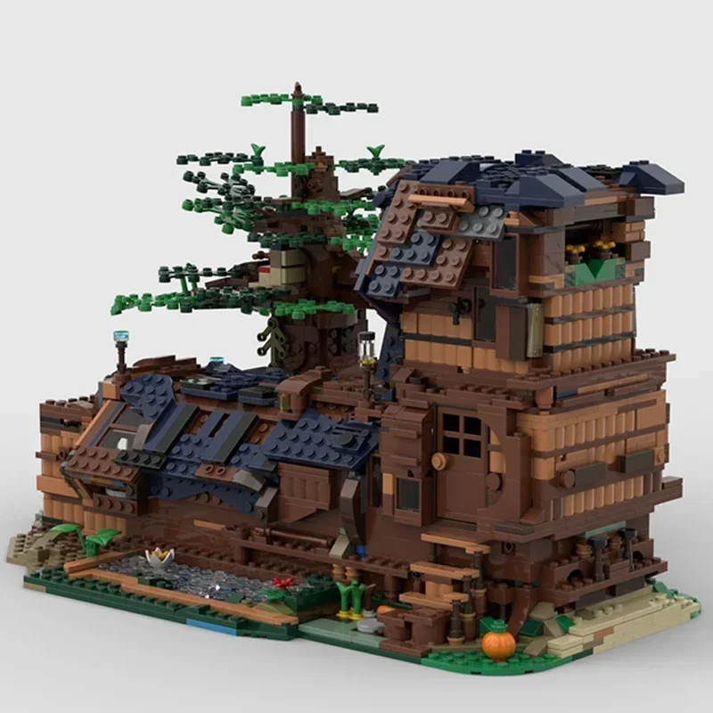 Moc Bausteine Mittelalterliche Modulare Märchen Schuh Haus Technische Ziegel DIY Montage Weihnachten Spielzeug Für Kind Urlaub Geschenk