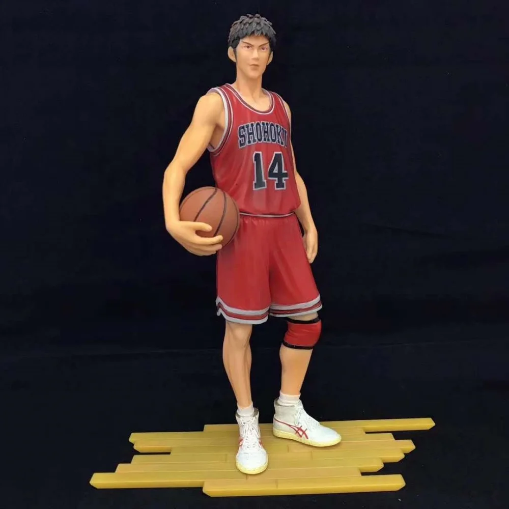 Anime Slam Dunk Mitsui Hisashi PVC Action Figure Collectible Model Doll Toy 25CM
