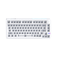 ZUOYA LS02 Mechanical Keyboard Kit Hot-swappable Bluetooth 2.4G Wireless RGB Backlit Gasket Structure Support