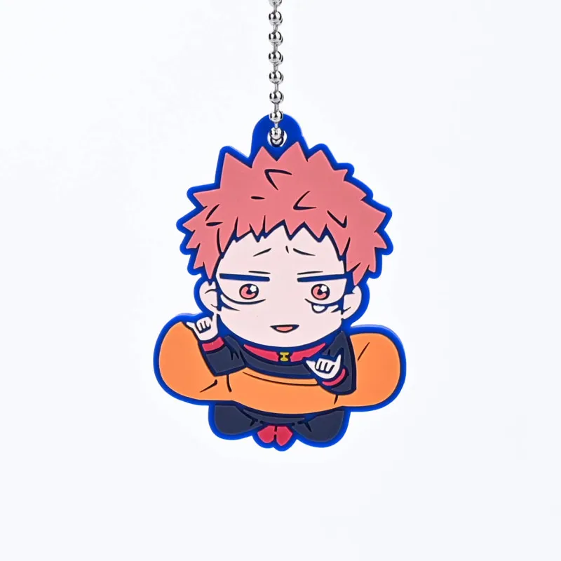 Japan Stasto Gashapon Capsul Jujutsu Kaisen Rubber Pendants 2