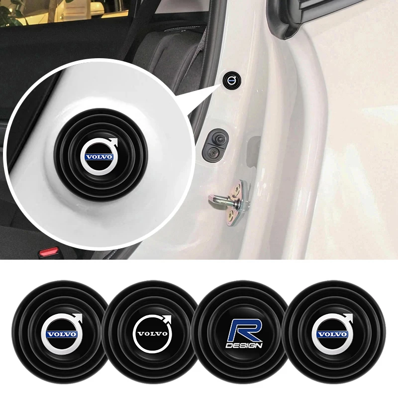 Junta amortecedora para porta de carro, adesivo à prova de choque para volvo rdesign xc60 xc90 v90 v70 v60 v40 ec40 ex40 s60 s90 xc70