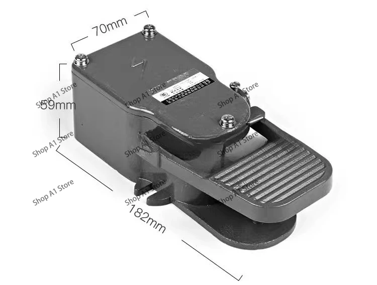 4.7K 10K resistance potentiometer foot switch, frequency conversion motor variable speed control foot switch