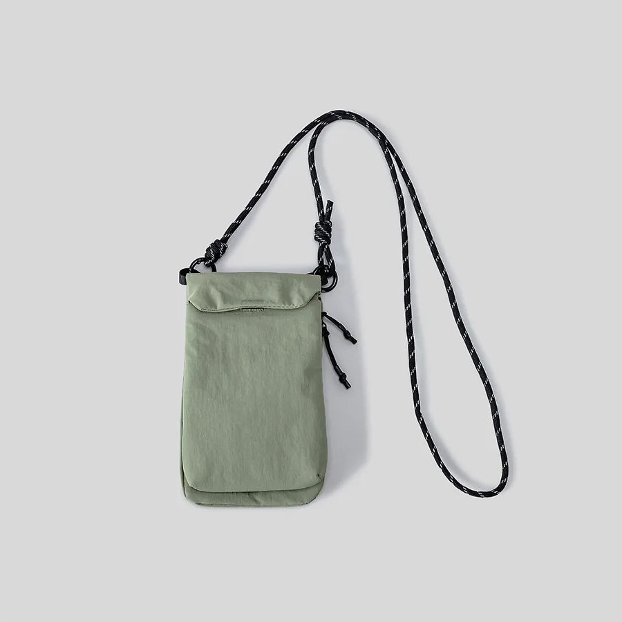 

Lightweight Mini Crossbody Bag Men Women Phone Pouch Large Capacity Casual Shoulder Bags Solid Color Card Small Square Pack