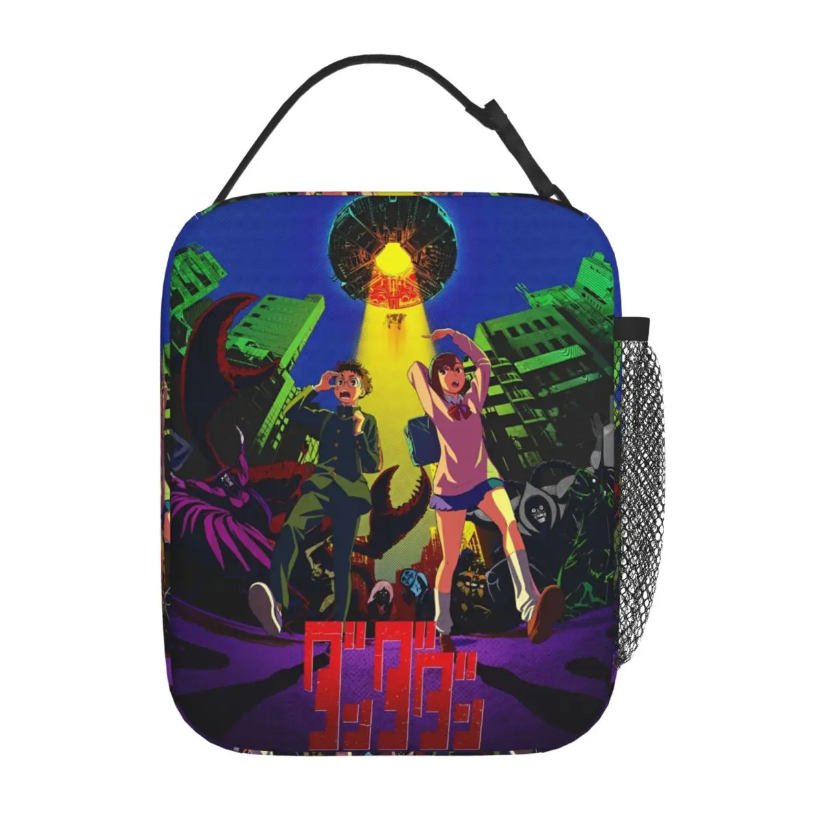 

Dandadan Okarun Japanaise аниме изолированные сумки для обеда кулер контейнер для еды большая сумка-тоут ланч-бокс сумка Bento пляжная уличная