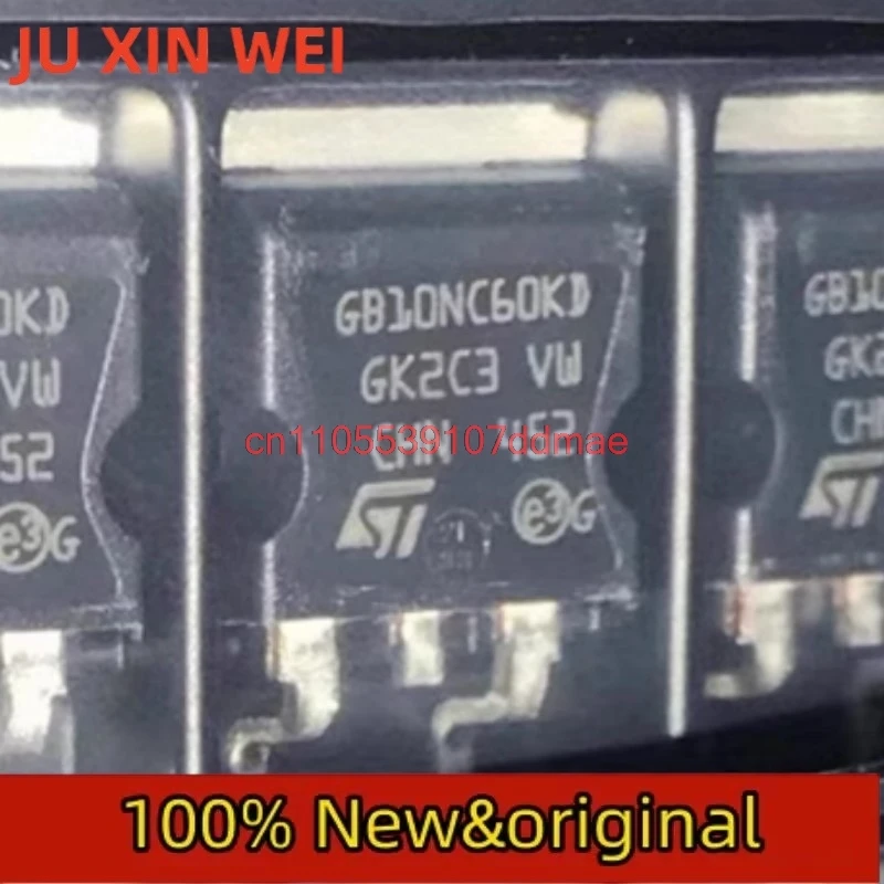 

10PCS/STGB10NC60KDT4 GB10NC60KD Original genuine goods in stock TO263