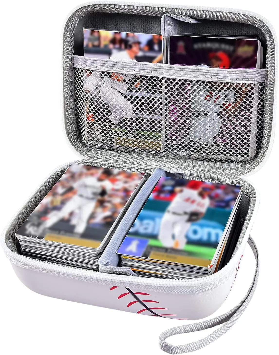 Baseball Card Holder Case Compatible with Topps Baseball Sports Cards 2023 Series, Vintage Small Card Binder Storage Holder