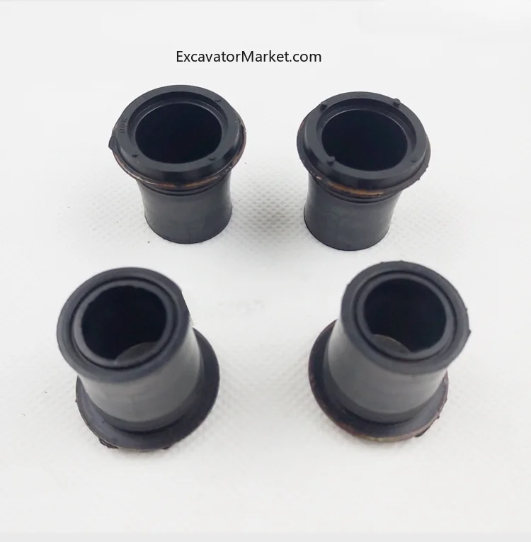 For Doosan Daewoo DH60 80-7 Excavator Fuel injection nozzle oil seal nozzle rubber cover engine parts Excavator Accessories