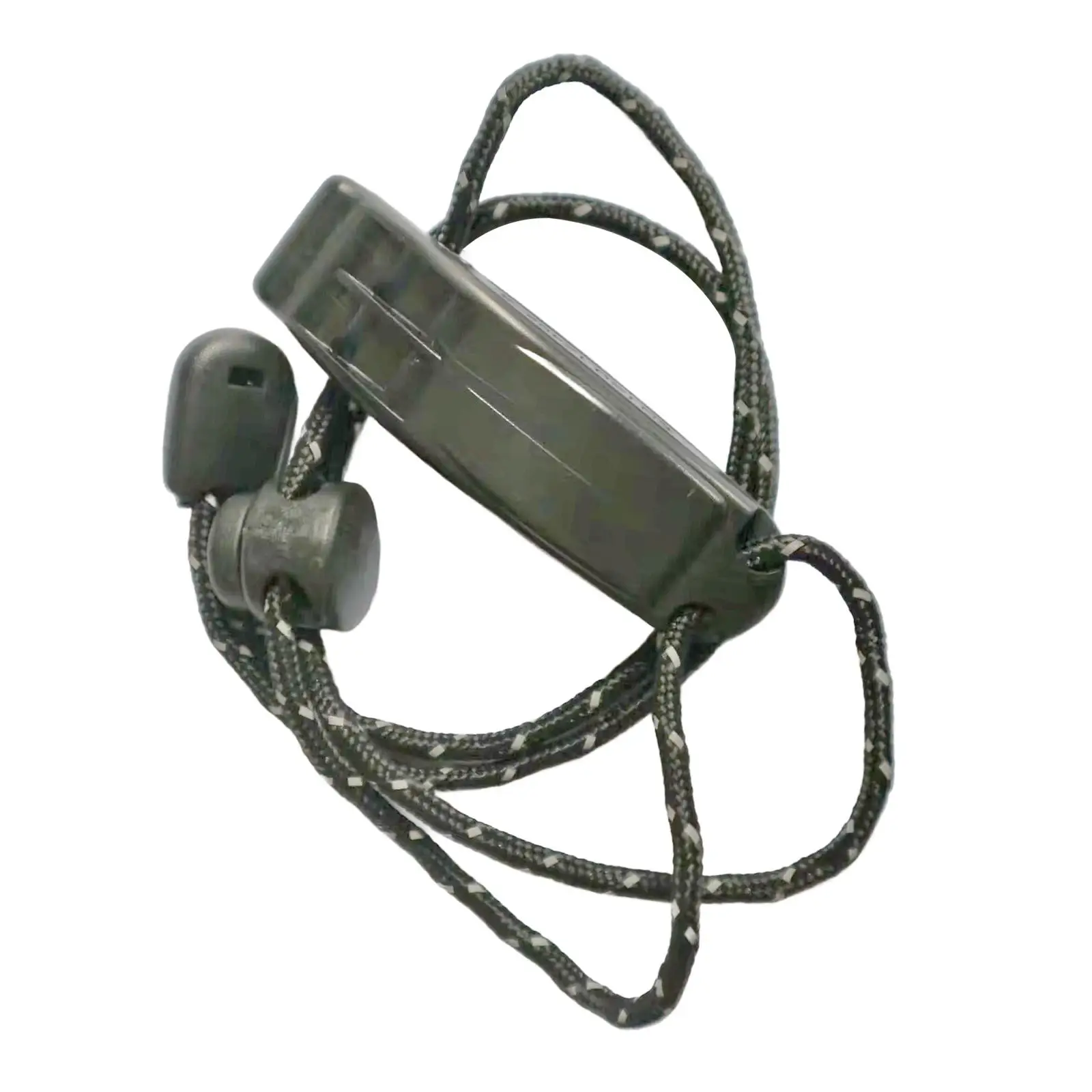 صافرة مدرب سوداء عالية الصوت متينة ABS تدريب الحكم صافرة المفاتيح للرياضة في الهواء الطلق المشي لمسافات طويلة مدرسة PE والتخييم #6