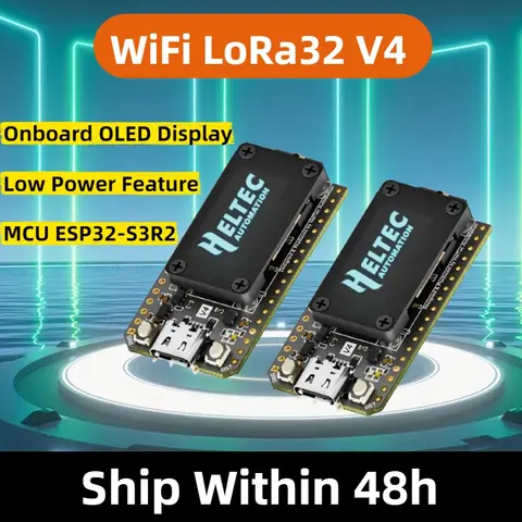 Heltec Meshtastic Wifi LoRa 32 V4 ESP32 SX1262 GPS 0.96inch OLED Solar Powered Dev-Board WiFi BLE Low Power For Arduino IoT