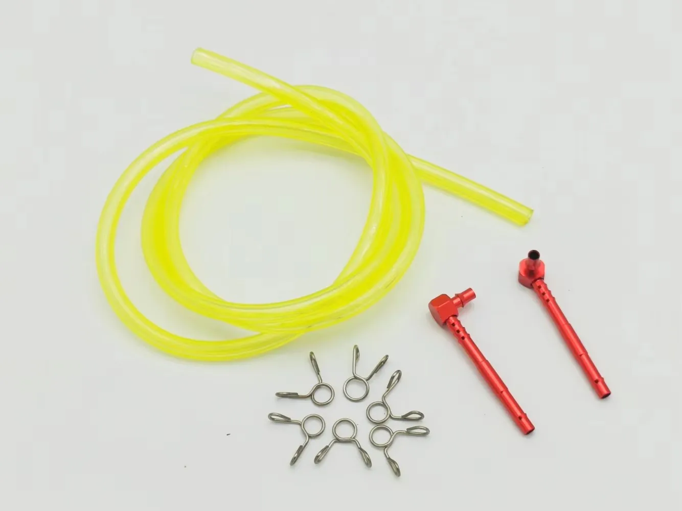 CNC Processing Aluminum Alloy High Flow High Liquidity Fuel Pipe For 1/5 LOSI 5IVE-T HPI BAJA  ROFUN LT