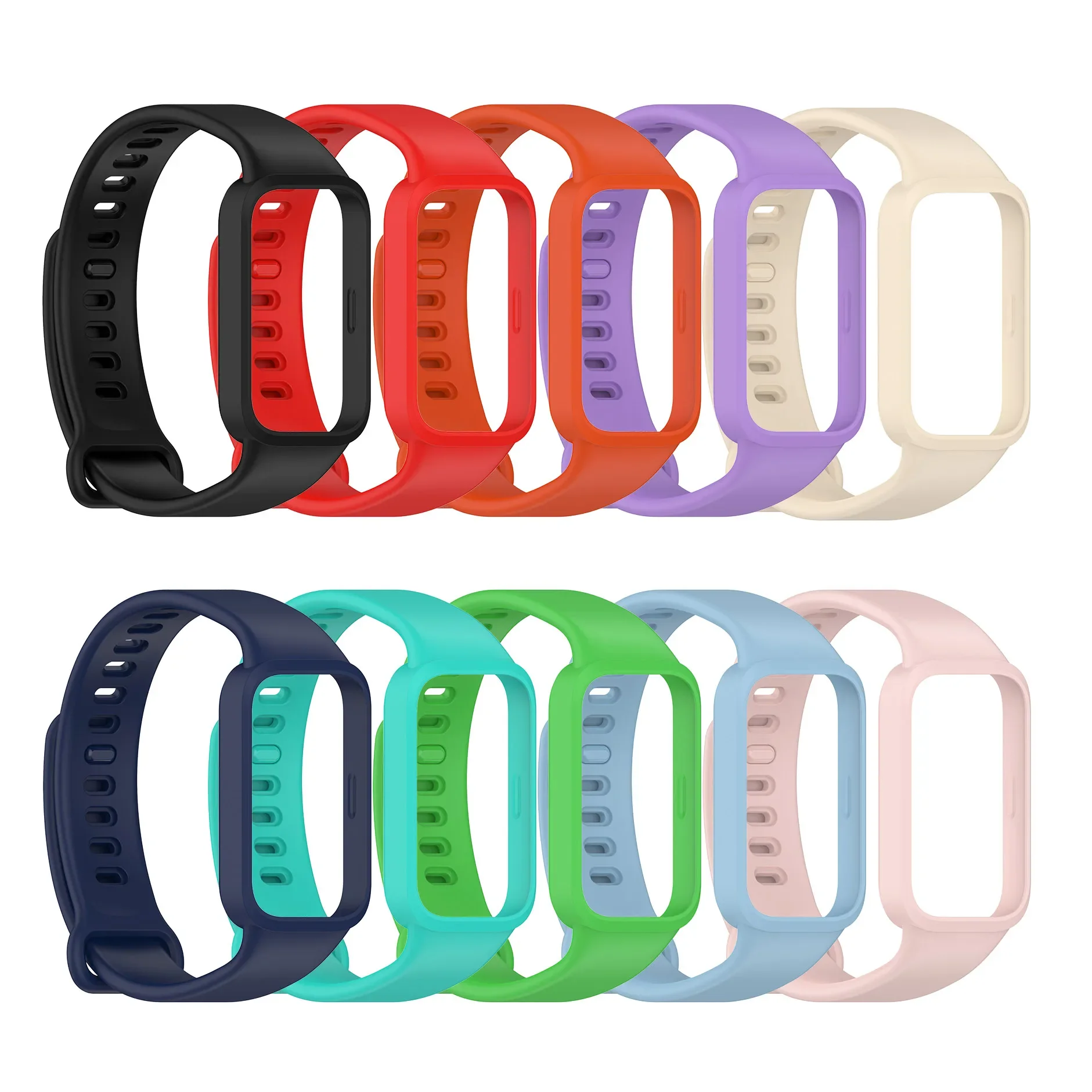 

Силиконовый ремешок для Xiaomi Smart Band 9, активный браслет-браслет для Redmi Band 3