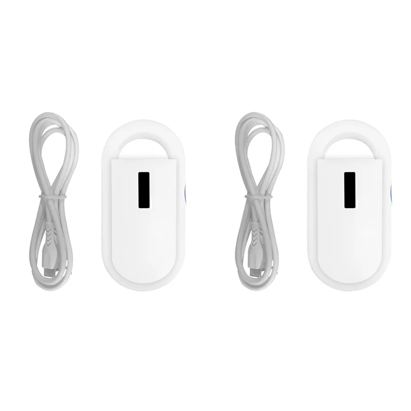 2X Handheld Digital ID Pet Chip Scanner für Haustier Hund und Katze Management 134,2 Khz Tier Chip RFID Reader PT160-TCES