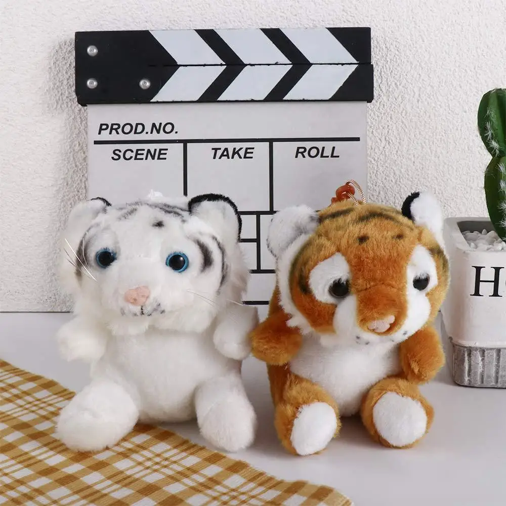 Children Little Tiger Men Cartoon Design Chinese Style Pendant Car Key Ring Ornaments Women Key Chain Cute Animal Coin Purse