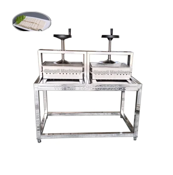 

Ручная двойная коробка из нержавеющей стали, соевое молоко, фасоль, тофу, пресс, формовочная машина