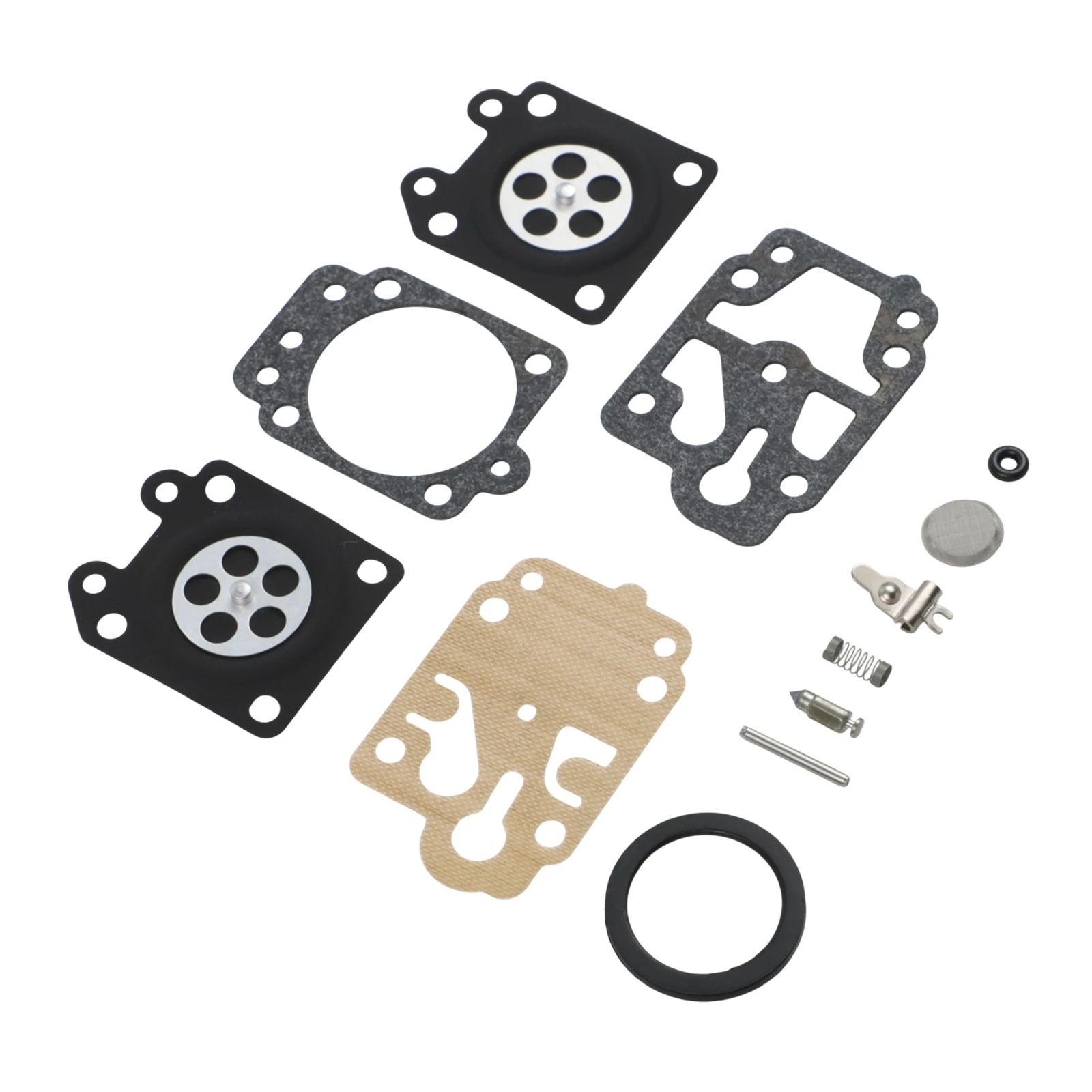 12 Piece Repair Set Carburetor Rebuild Components Professional Mechanics High-Quality Gaskets User-Friendly Tools