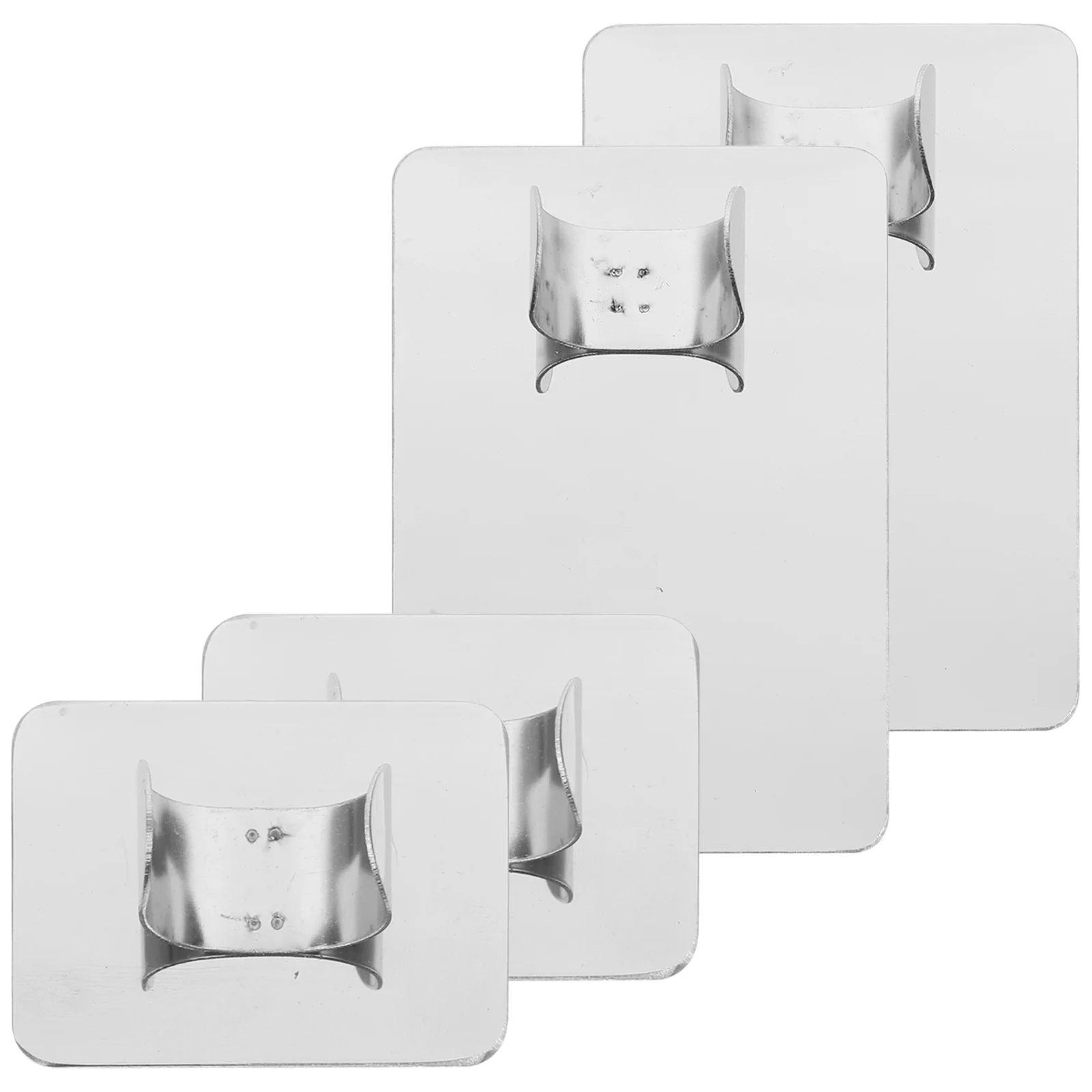 

4Pcs Makeup Mixing Palette Stainless Steel Foundation Mixing Tray Ring Nail Art Palette Compact Durable Tool