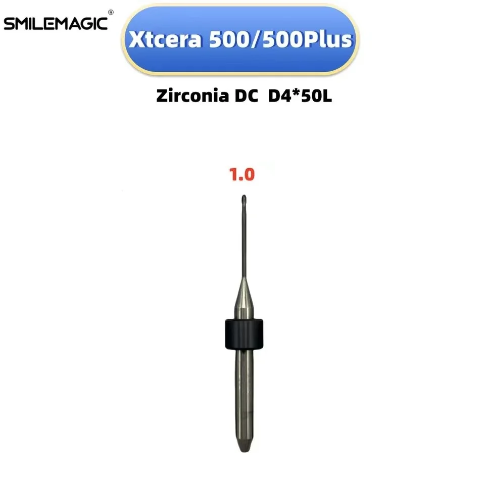 CountCERA-Fraises de fraisage pour meulage, outils de grille dentaire, revêtement CC contre-indiqué, diamètre de la perceuse 500mm, 500mm, 2.0mm, tige 1.0mm, 0.6mm, 4.0 plus