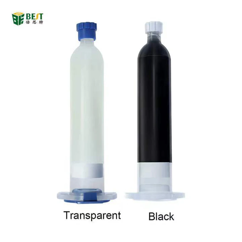 

BST-P3 30ML Phone Structural Adhesives Structural Glue Black Transparent For iOS Android Middle Frame Back Cover Repair Tools