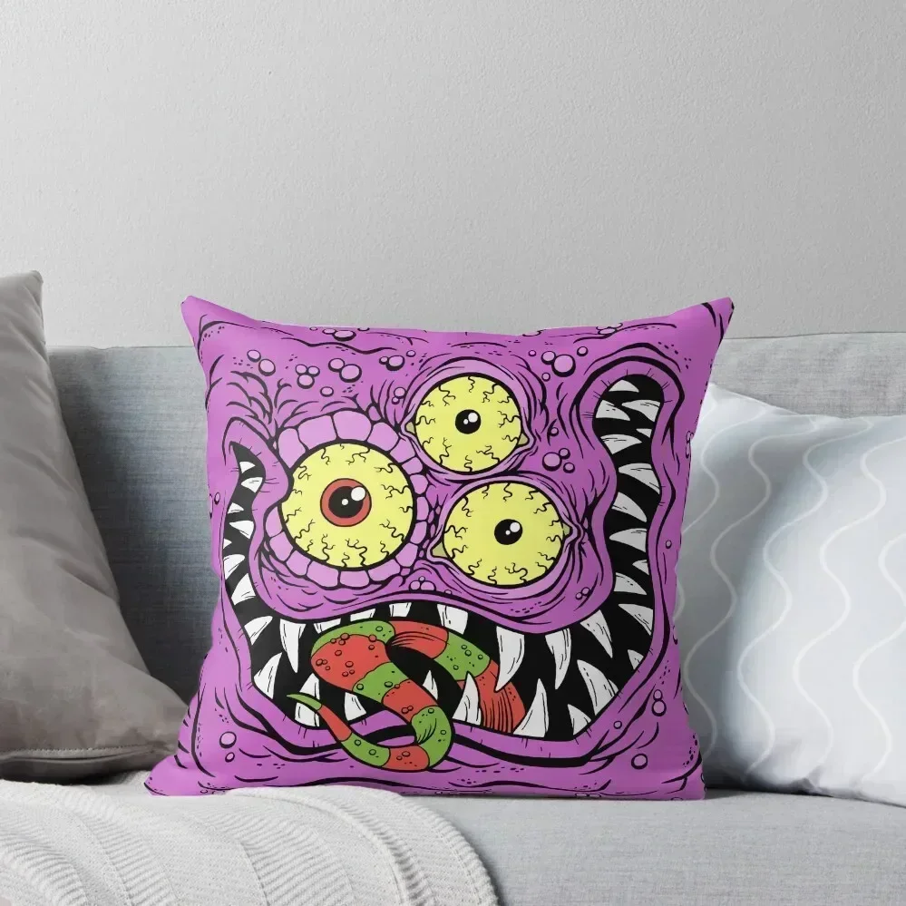 

PURPLE PEOPLE EATER Throw Pillow Christmas Pillowcase christmas pillowcases Sofas Covers Pillow Case Christmas pillow