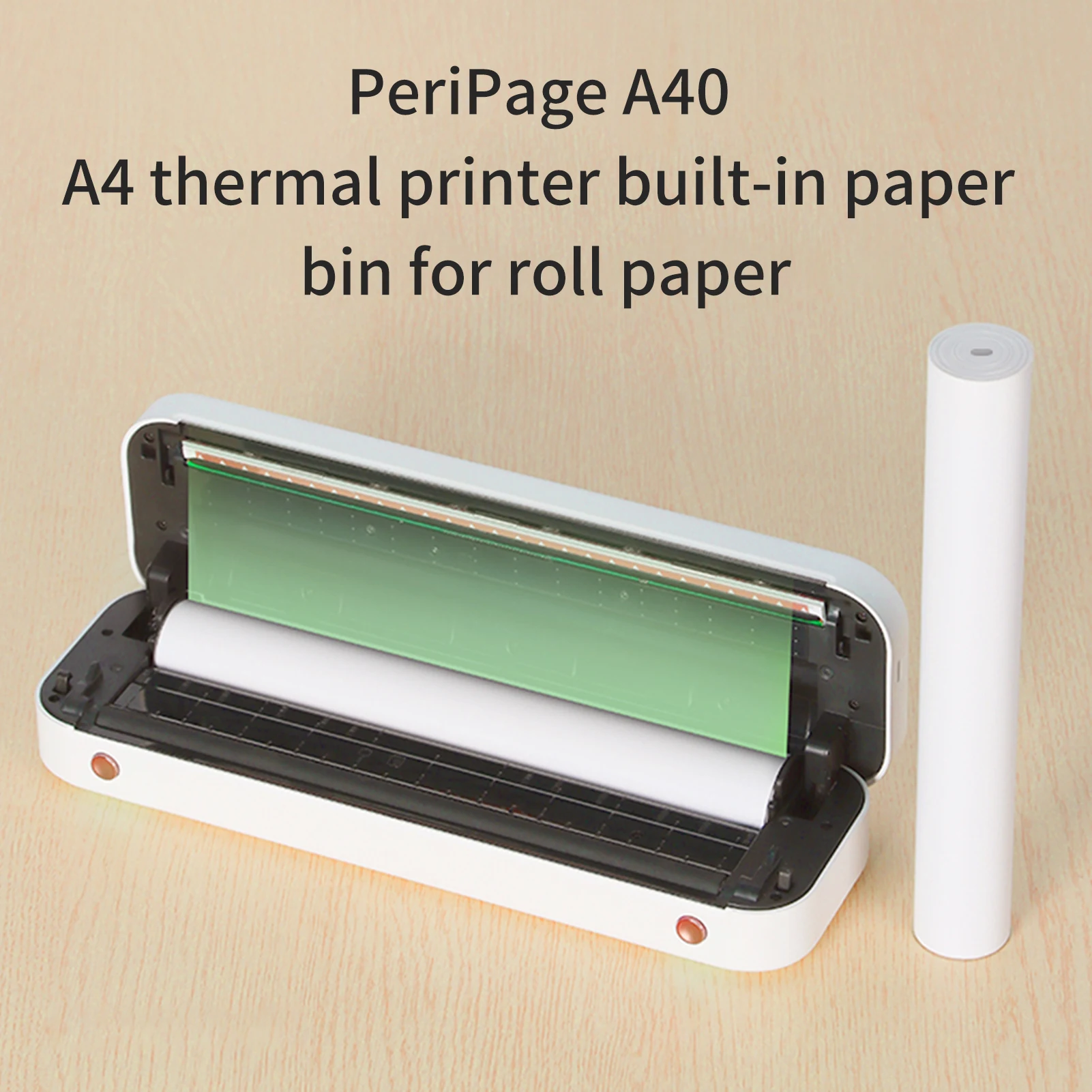 

2 rolls Fold Thermal Paper Compatible with PeriPage A40 Thermal Printer Quick-dry Perfect for Photo Picture Receipt Memo PDF