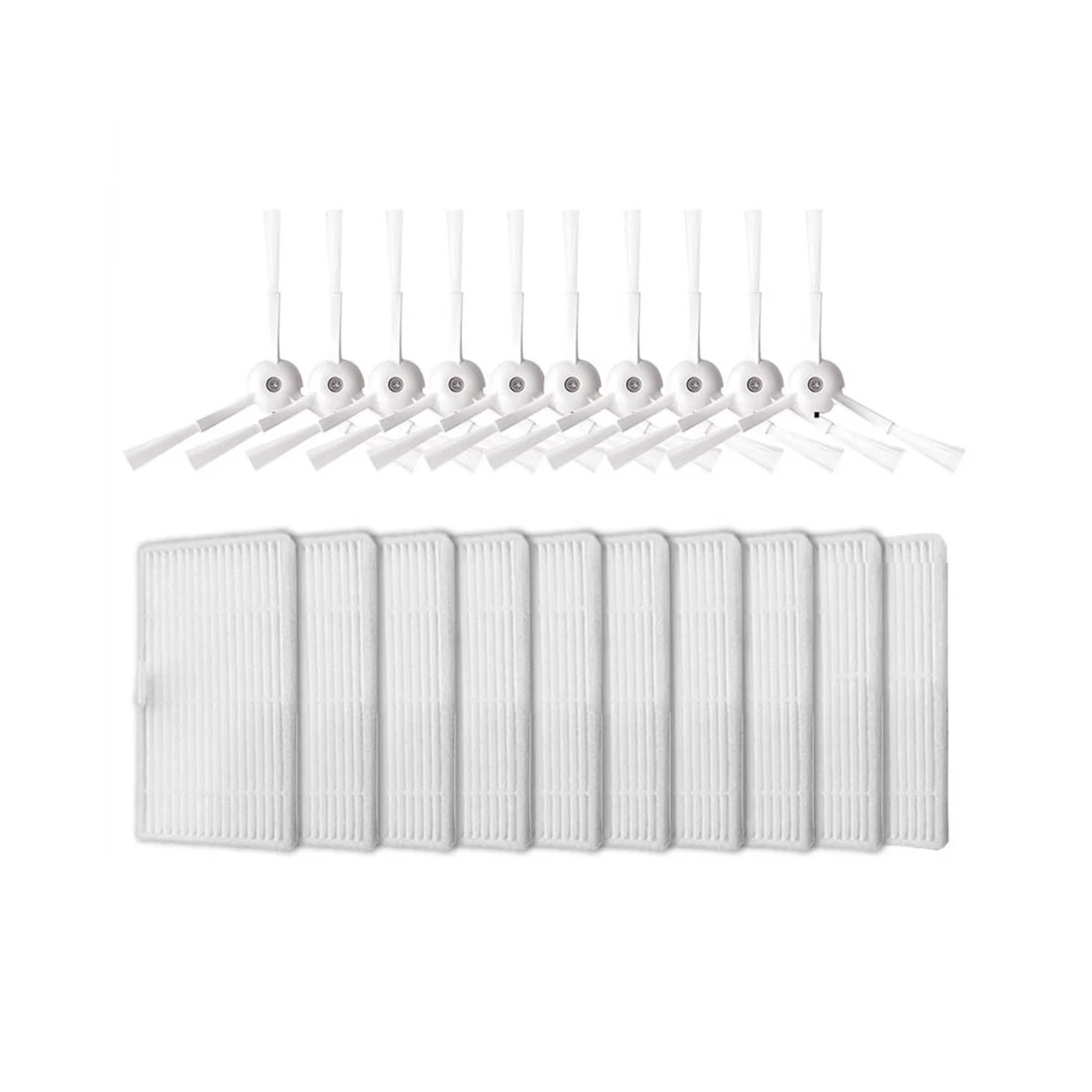 อะไหล่เปลี่ยนอุปกรณ์เสริมสำหรับหุ่นยนต์ดูดฝุ่นแผ่นกรอง HEPA สำหรับ W2 Xiaomi lydsto