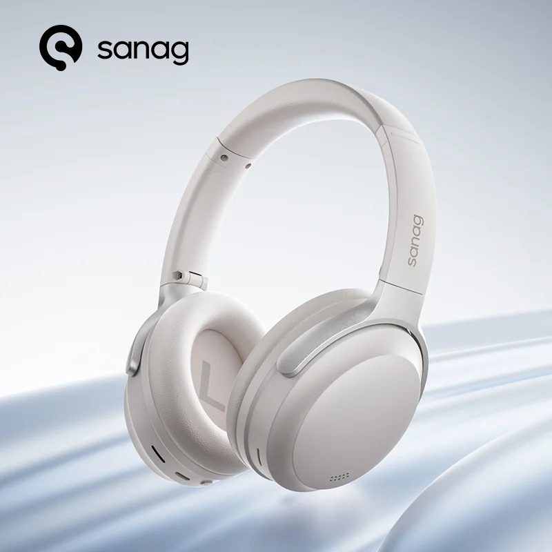 

Sanag D60S -48dB ANC Active Noise Cancelling Bluetooth Headphones 3D Stereo Sound Wireless Earphones HD Call Gamming Headset