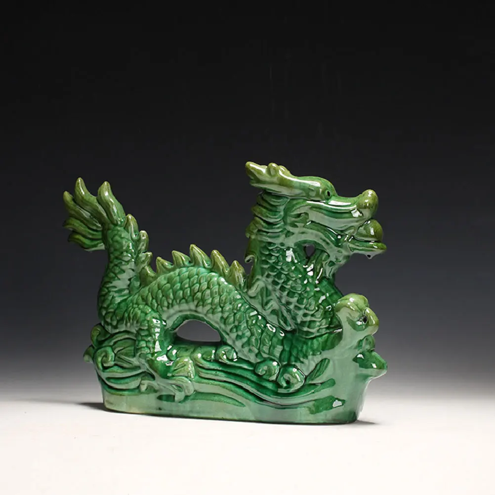 

Desktop Chinese Dragon Sculpture Vintage Dragon Statue Decorative Ornament for Living Room Office Table Decor Office Decor