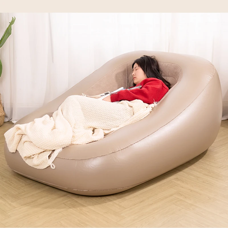 

Nordic Lazy Person's Inflatable Seatings Leisurely Noon Break Inflatable Seating Convenient Modern Outdoor Furniture Divano HBAS