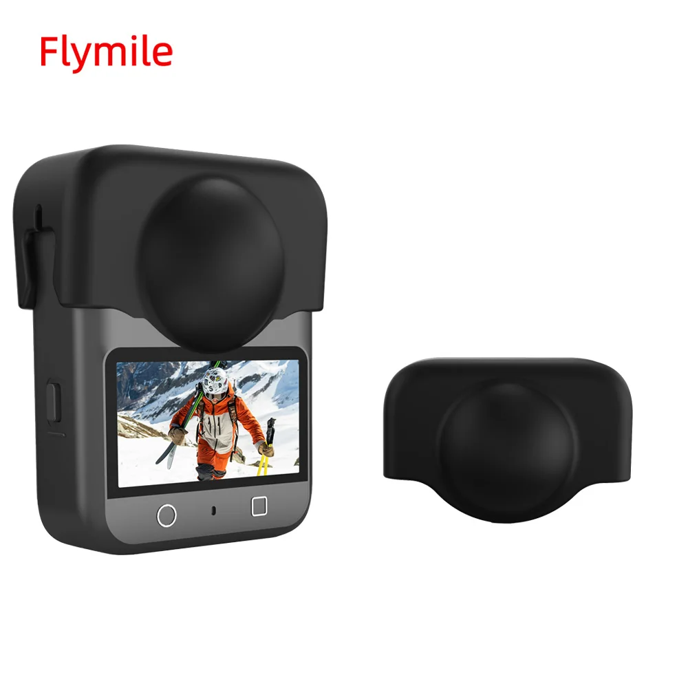 

Flymile Lens Cap For DJI OSMO 360 Accessories Panoramic Camera Silicone Anti-scratch Protective Cover Anti-fall Dustproof Case
