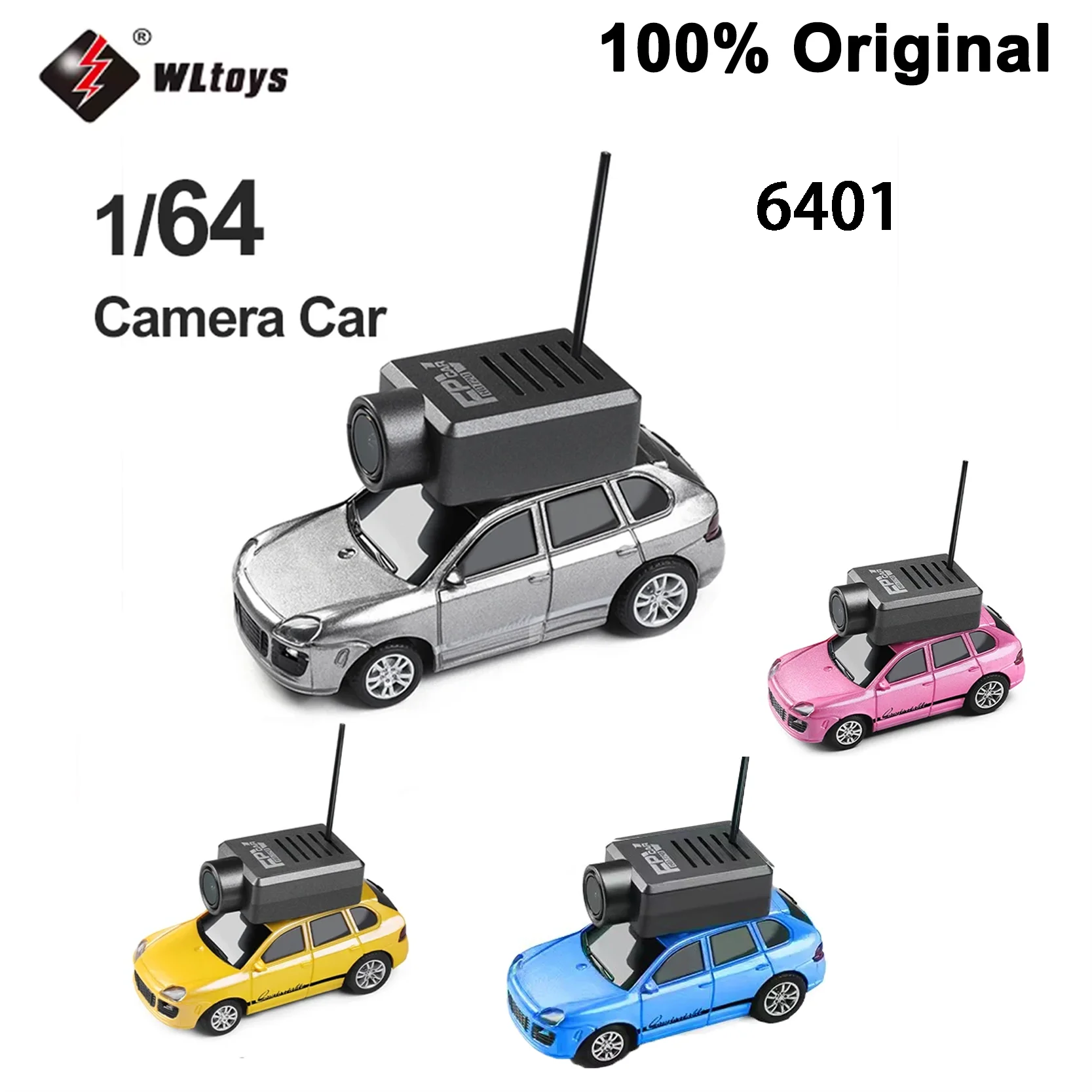 Original 6401 Mini RC cámara de Control remoto coche portátil Wifi APP Control niños juguete educativo