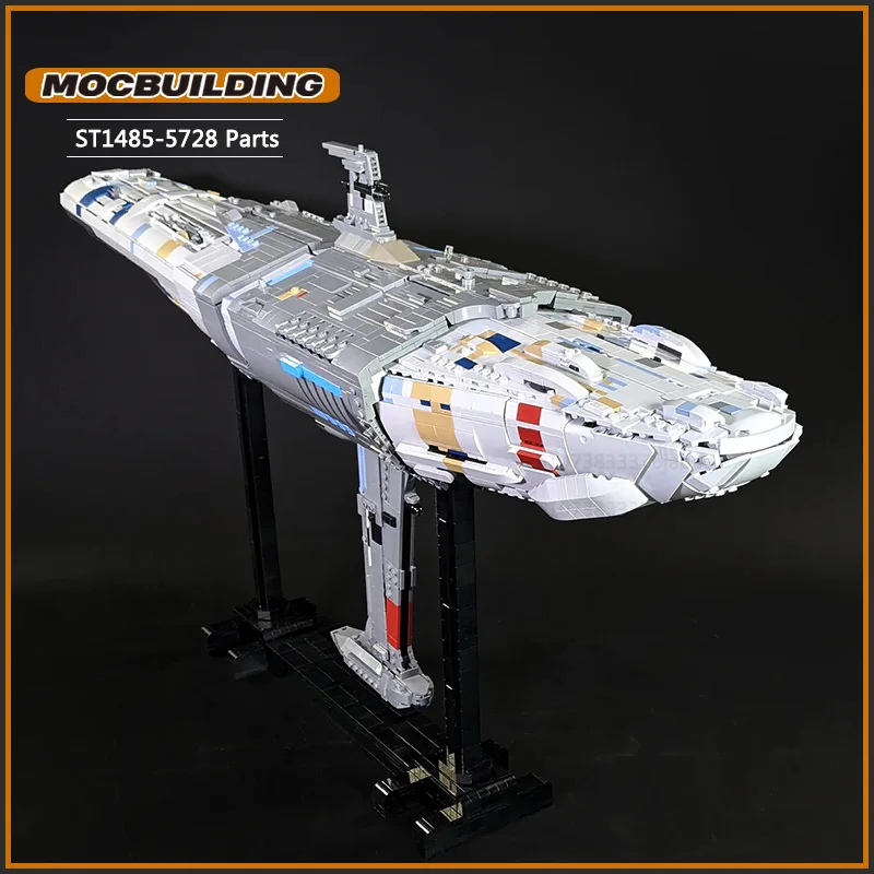 MC-75 Star Cruiser Confidence Rebel Alliance Captial MOC Building Block Spaceship Destroyer Model DIY TechnologyBrick Toys Gifts