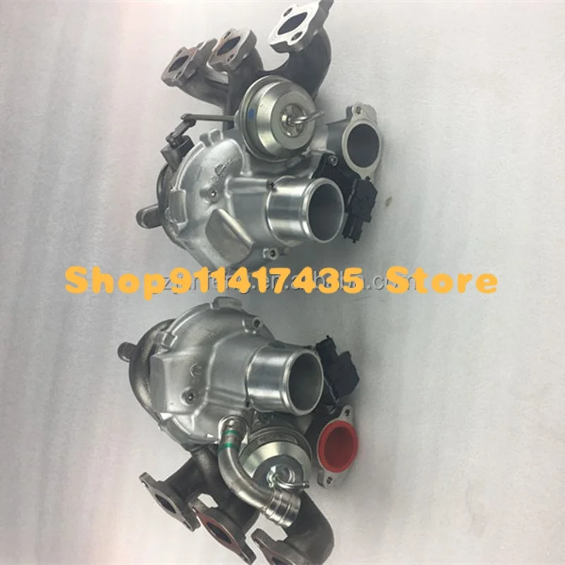 Twin turbochargers RHF5 Turbo 297712 297711 turbo For Maserati Q4 V6 3.0L 4WD/2WD Eng. M157, 321. MA1T14 engine spare parts