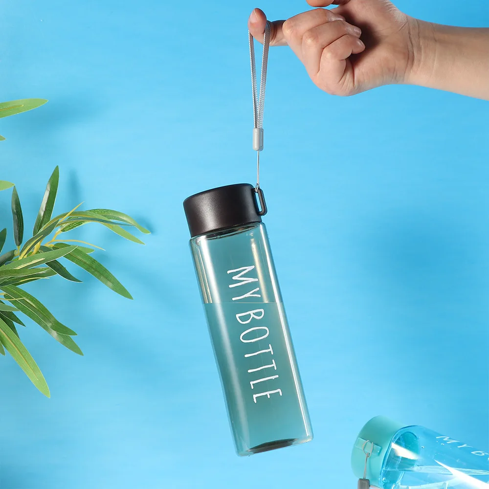 500ml Men Women Large Capacity Plastic Sports Water Cup Drinking Bottle Water Bottle Coffee Juice Cup
