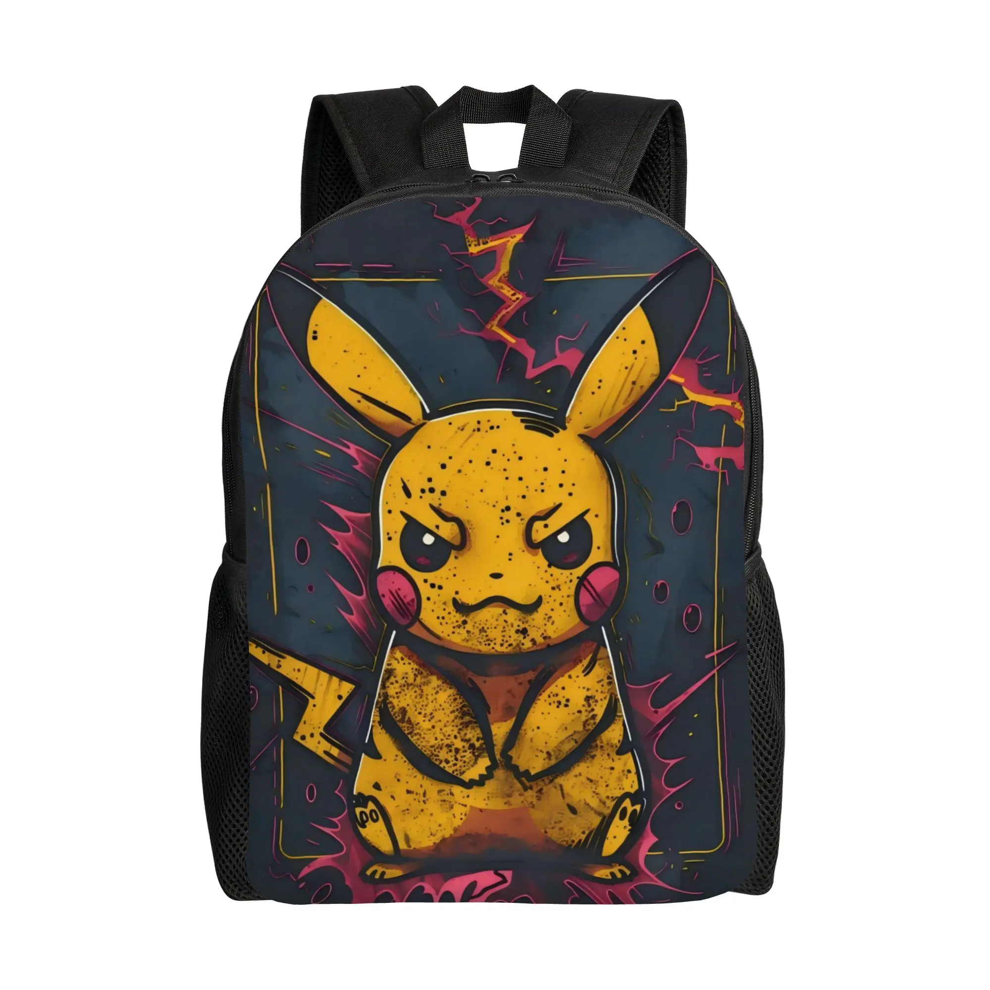 

Back to school season Versatile Pikachu Schoolbag Pokemon High School Students Storage Bag Backpack