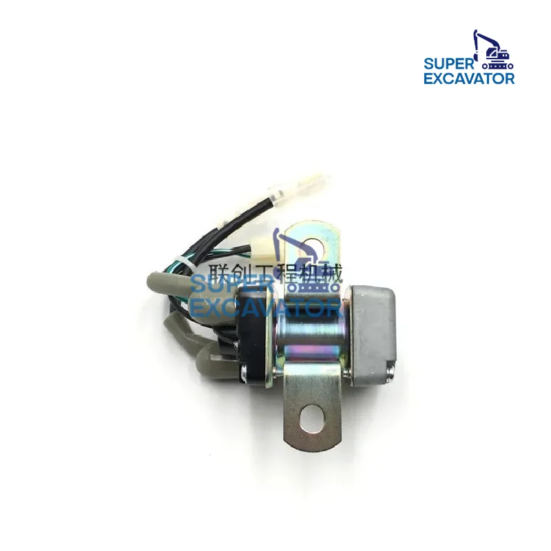 For Sany sy Hitachi ZAX EX Sumitomo SH Excavator Isuzu 6BG1/6HK1/6WG1 Engine start motor relay Excavator Parts