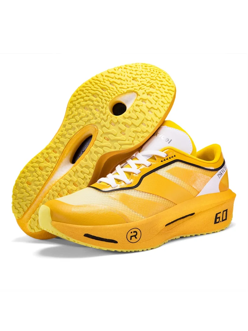 Marathon-Laufschuhe für Herren, Athletische Spezialität mit Carbonplatte, Trend-Sneakers, Leichte Atmungsaktive Sportschuhe für Damen – Detail 35