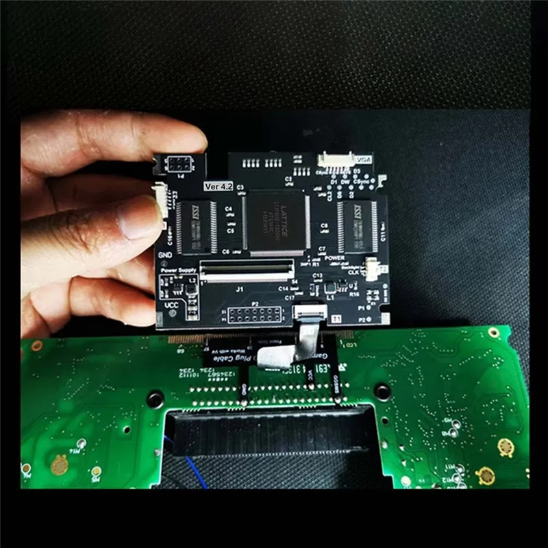 

A68Z V4.2 OGS IPS LCD Full Screen For SEGA Game Gear GG Backlit LCD Screen For SEGA Game Gear GG Console