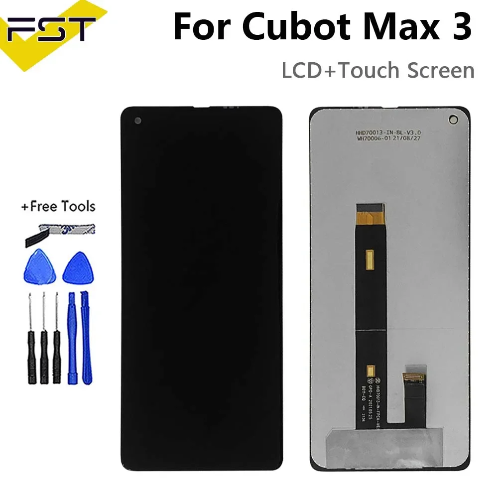 

100% Tested 6.95 Inch New Original Cubot Max 3 LCD Display and Touch Screen Digitizer Replacement For Cubot MAX3 Phone LCD