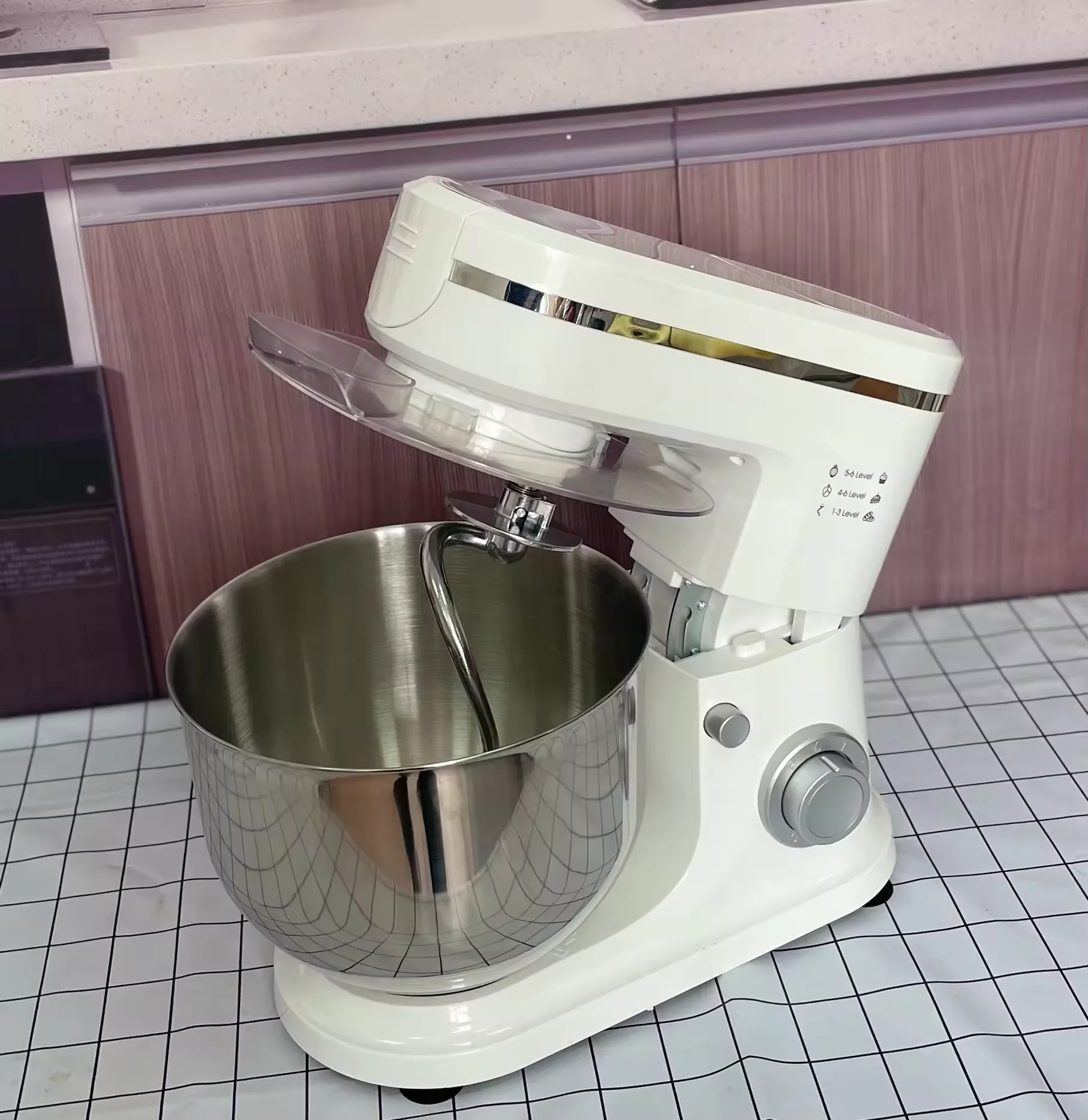 

6L High Quality Multi-function Chef Dough Machine Mixer and Planetary Food Mixer with 304 Stainless Steel Bowl