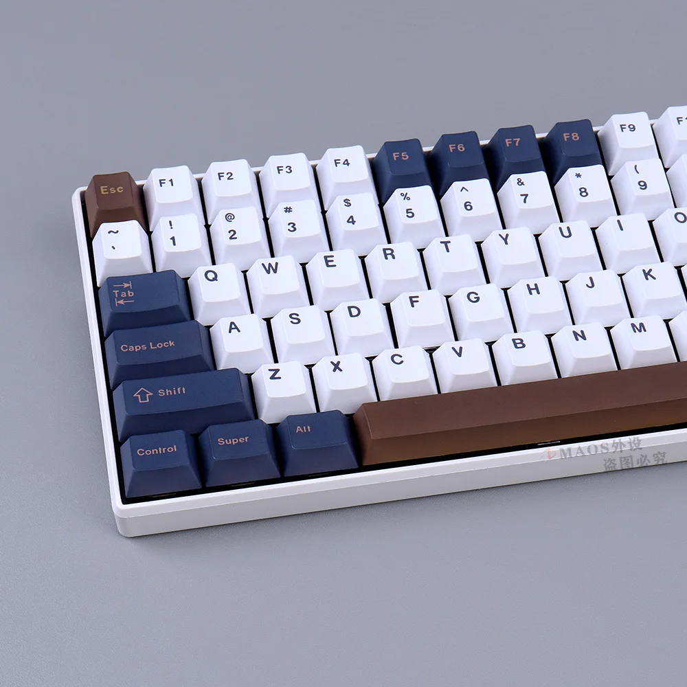 

Keycap PBT sublimation 129 key cherry original factory highly adapted mechanical keyboard 64/87/98